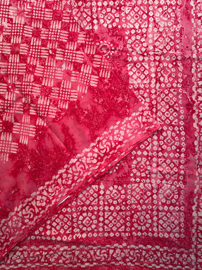 Batik Pure Cotton Saree