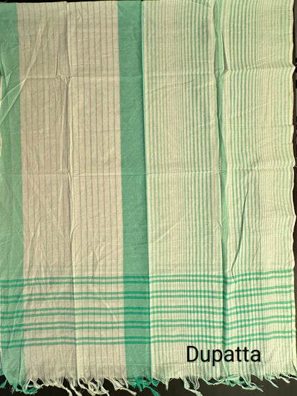 Checkered South Cotton Suit