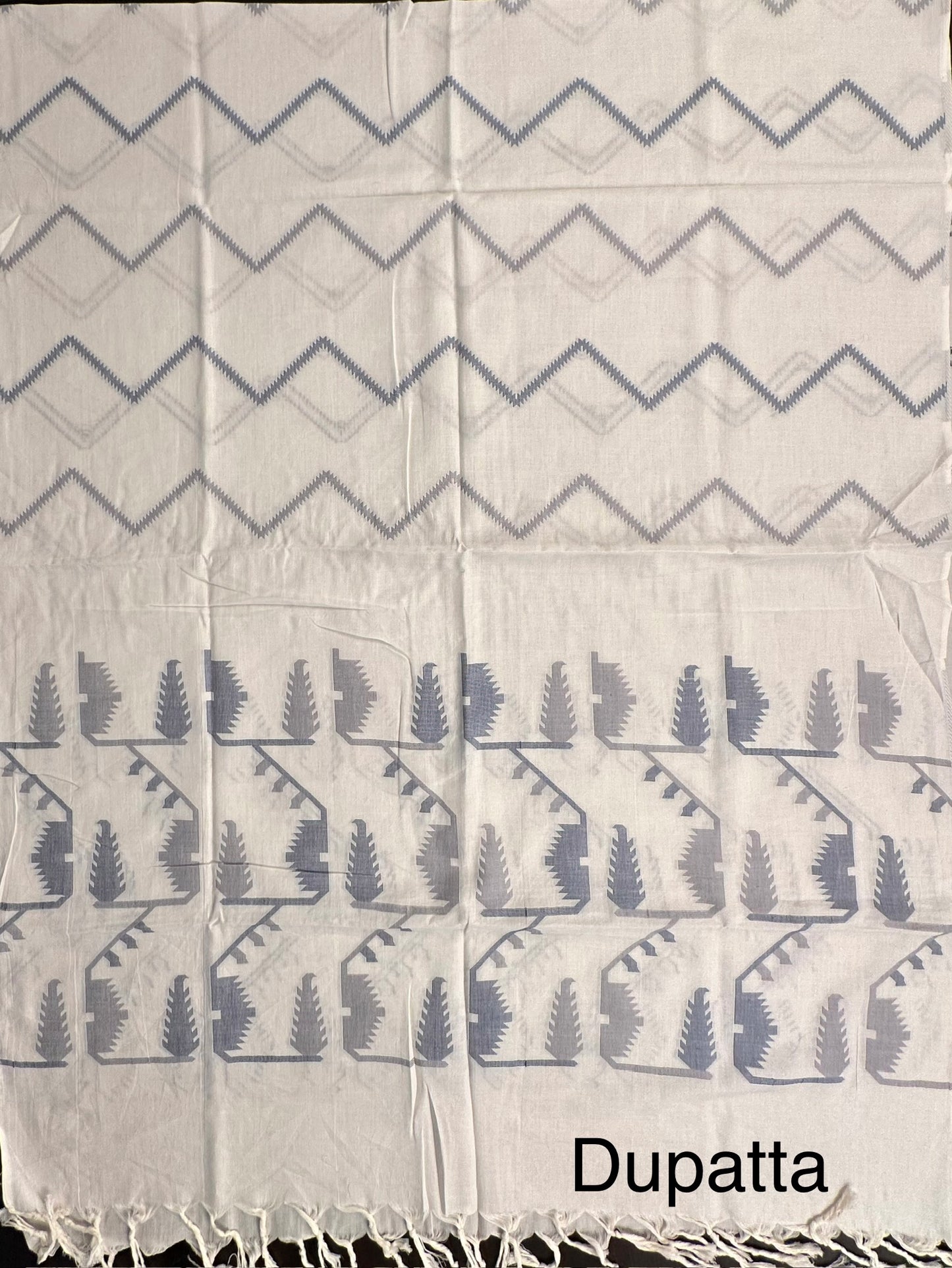 Blue South Cotton Suit