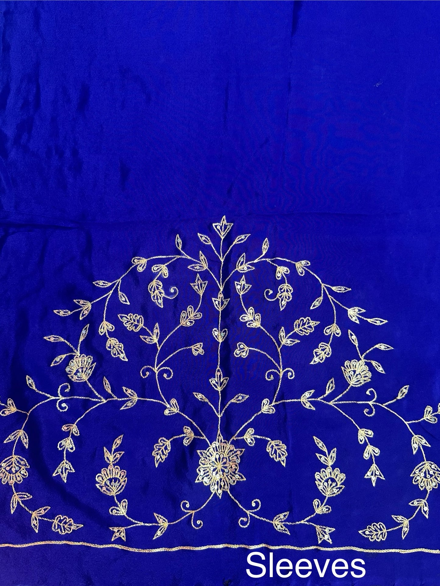 Leheriya Saree with Hand Work Blouse