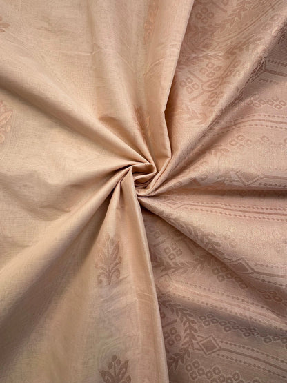 Cream Kovai Pure Cotton Saree