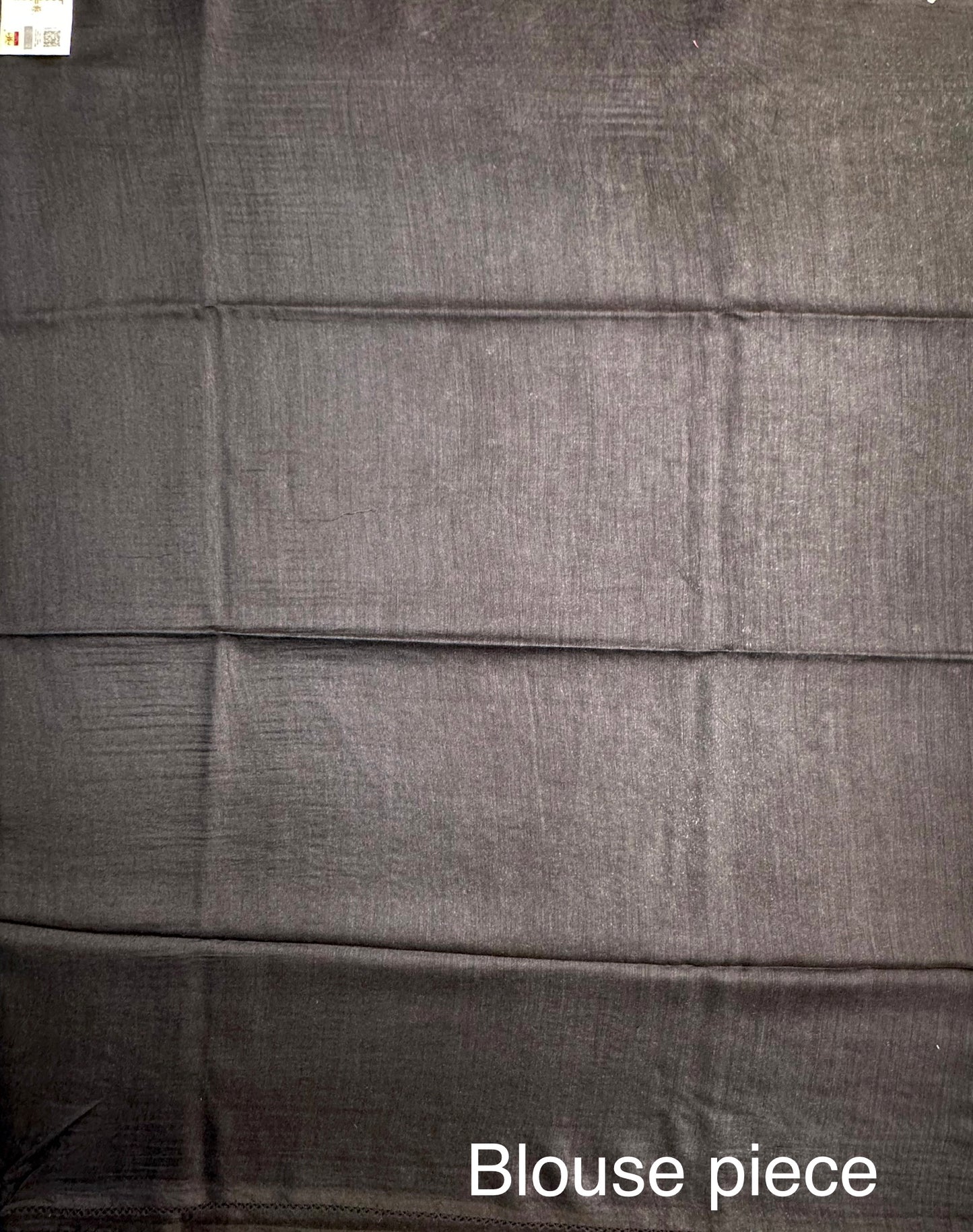 Black Muga Silk Saree