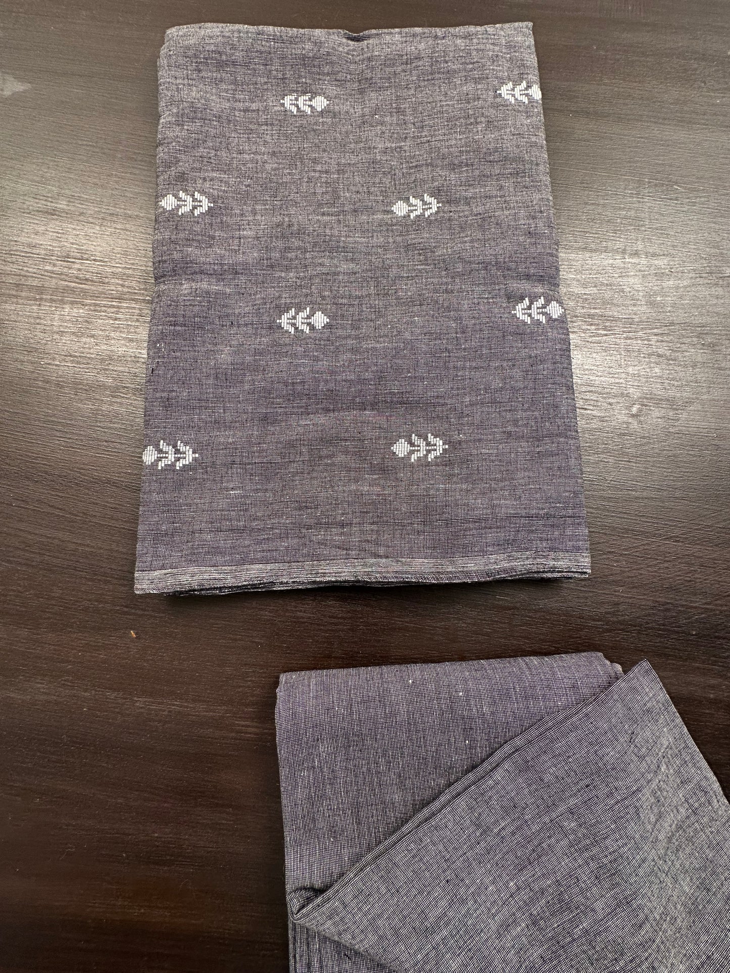 Grey South Cotton Suit