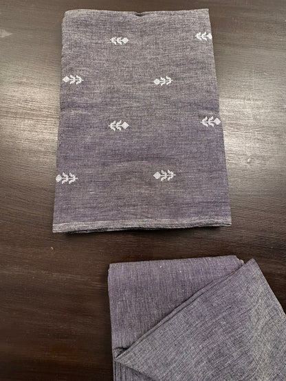 Grey South Cotton Suit