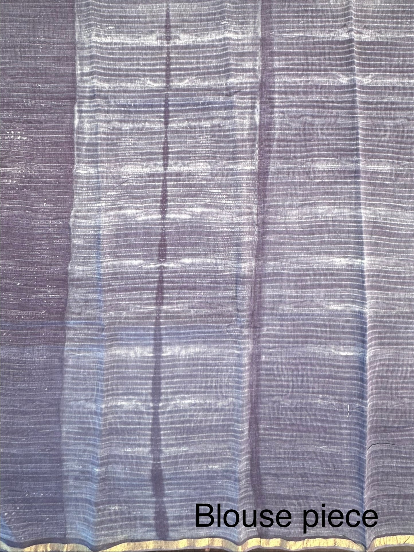 Navy Blue Chanderi Saree