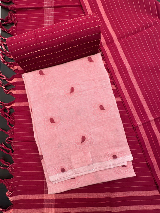 Peach South Cotton Suit