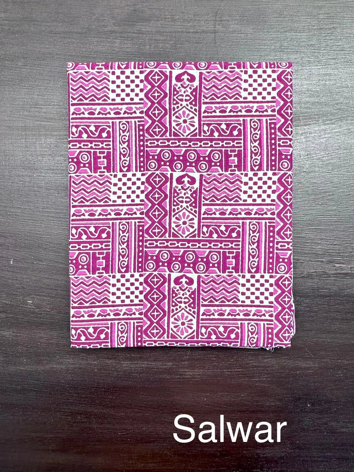 Purple Jaipuri Necktie Cotton 3-Piece Suit