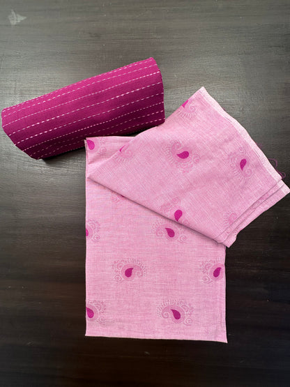 Mauve South Cotton Suit