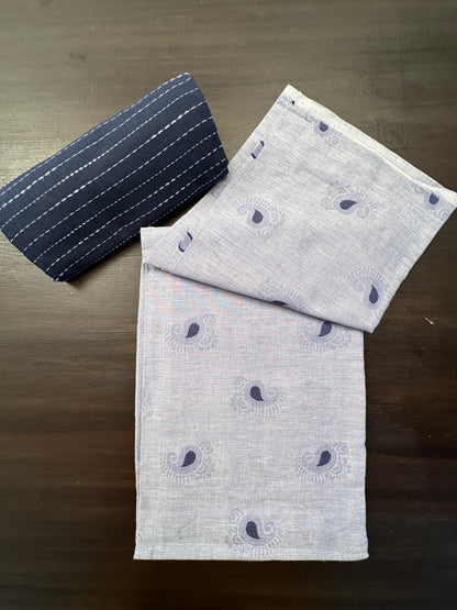 Grey South Cotton Suit