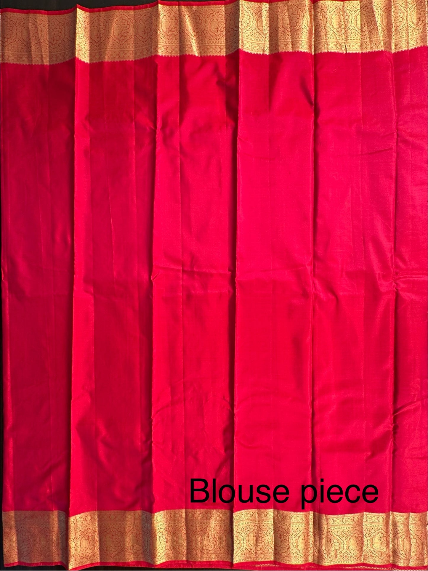 Wine Pondicherry Handloom Pure Silk Saree