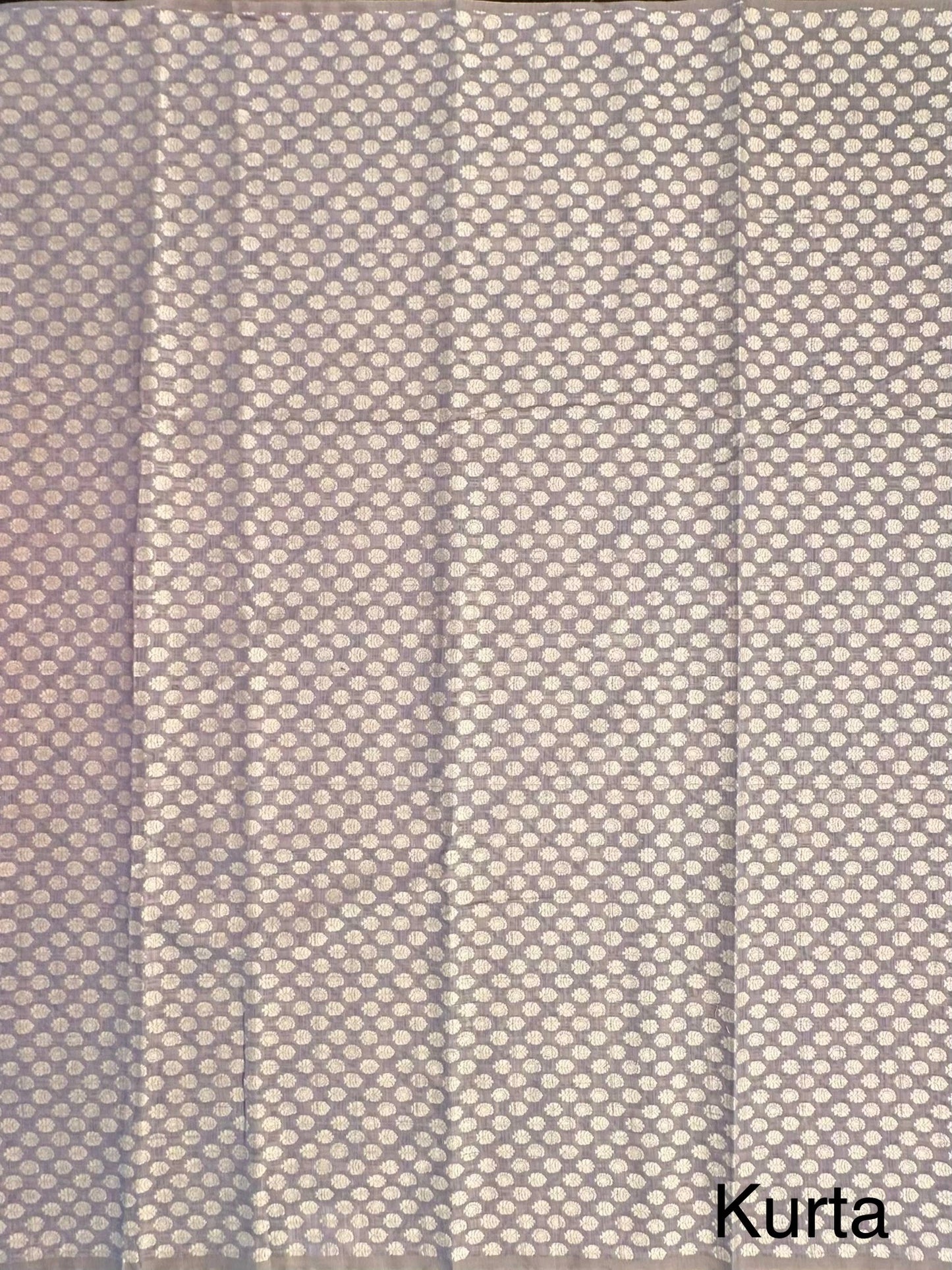 Grey Jacquard Unstitched Cotton Suit