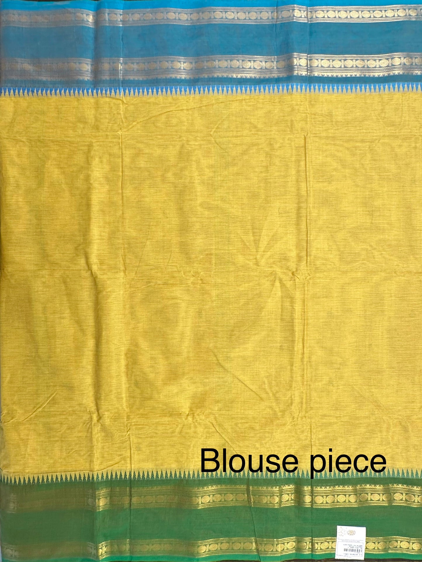 Green Narayanpet Cotton Saree