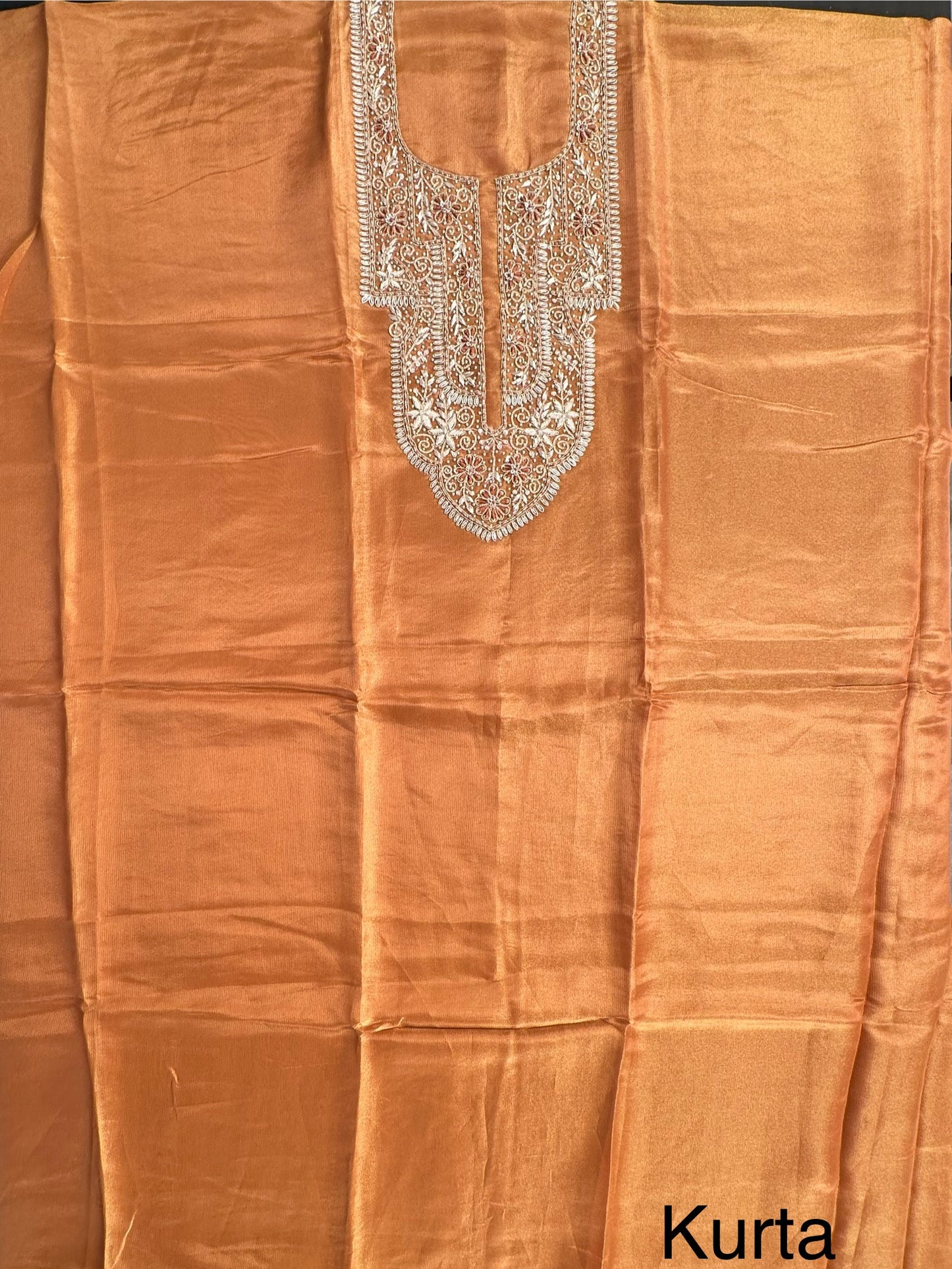 Orange Blended Tissue Suit