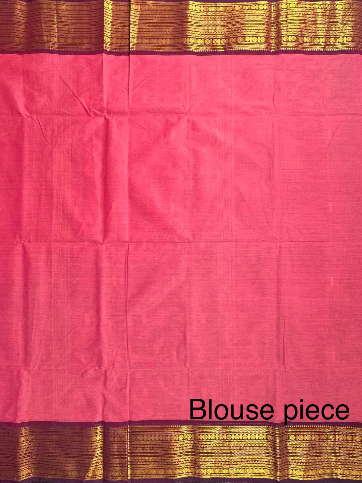 Dusky Pink-Purple Narayanpet Cotton Saree