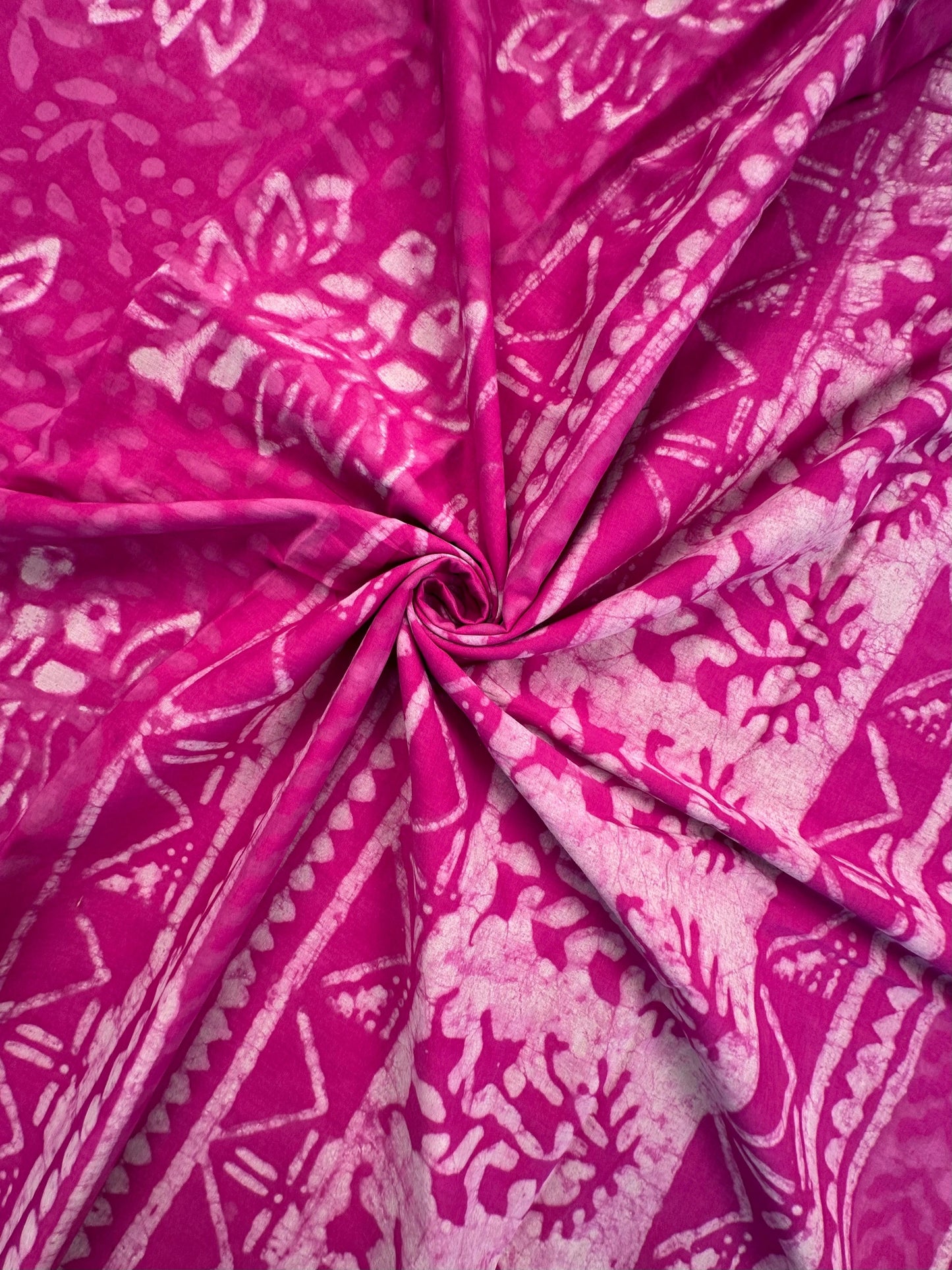 Rani Block Print Pure Cotton Saree