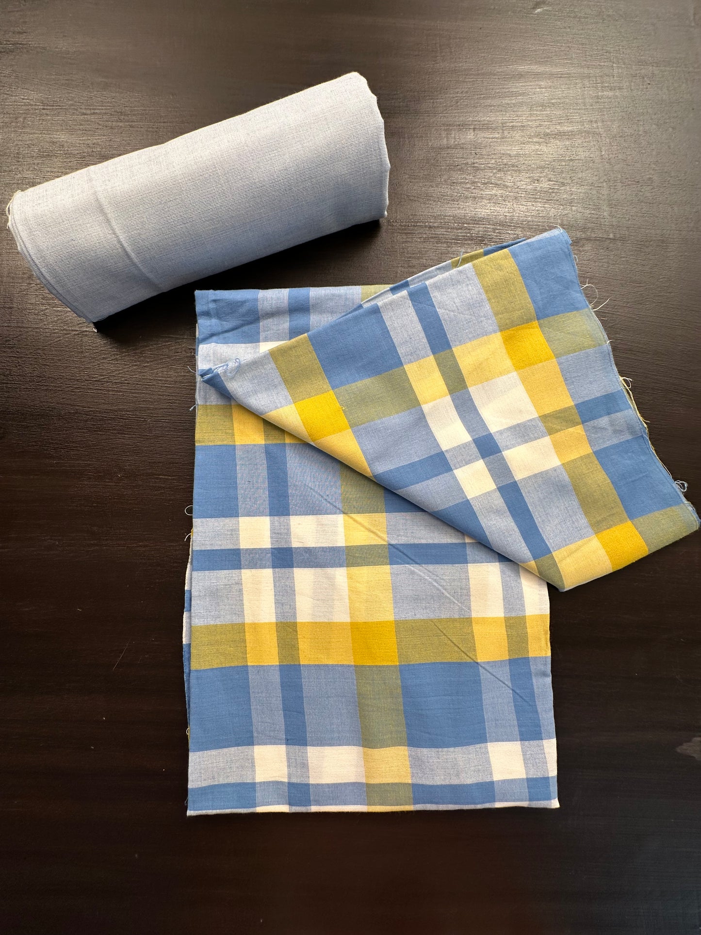 Checkered South Cotton Suit