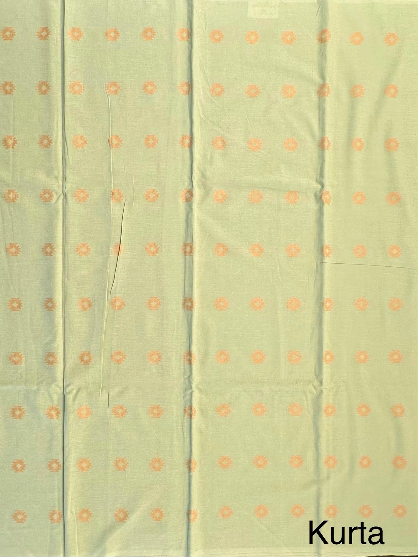 Pista Green-Beige South Cotton 3-Piece Suit
