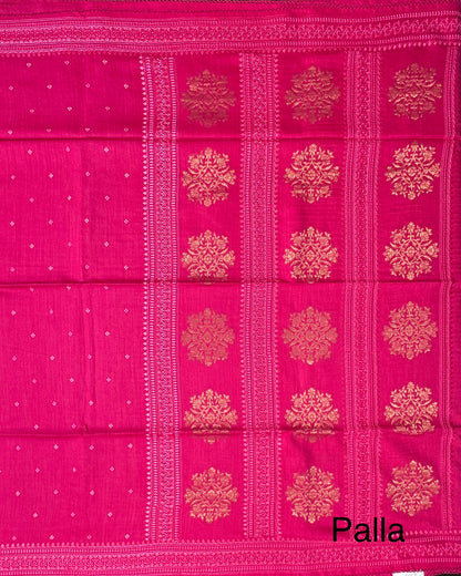 Rani Muga Silk Saree