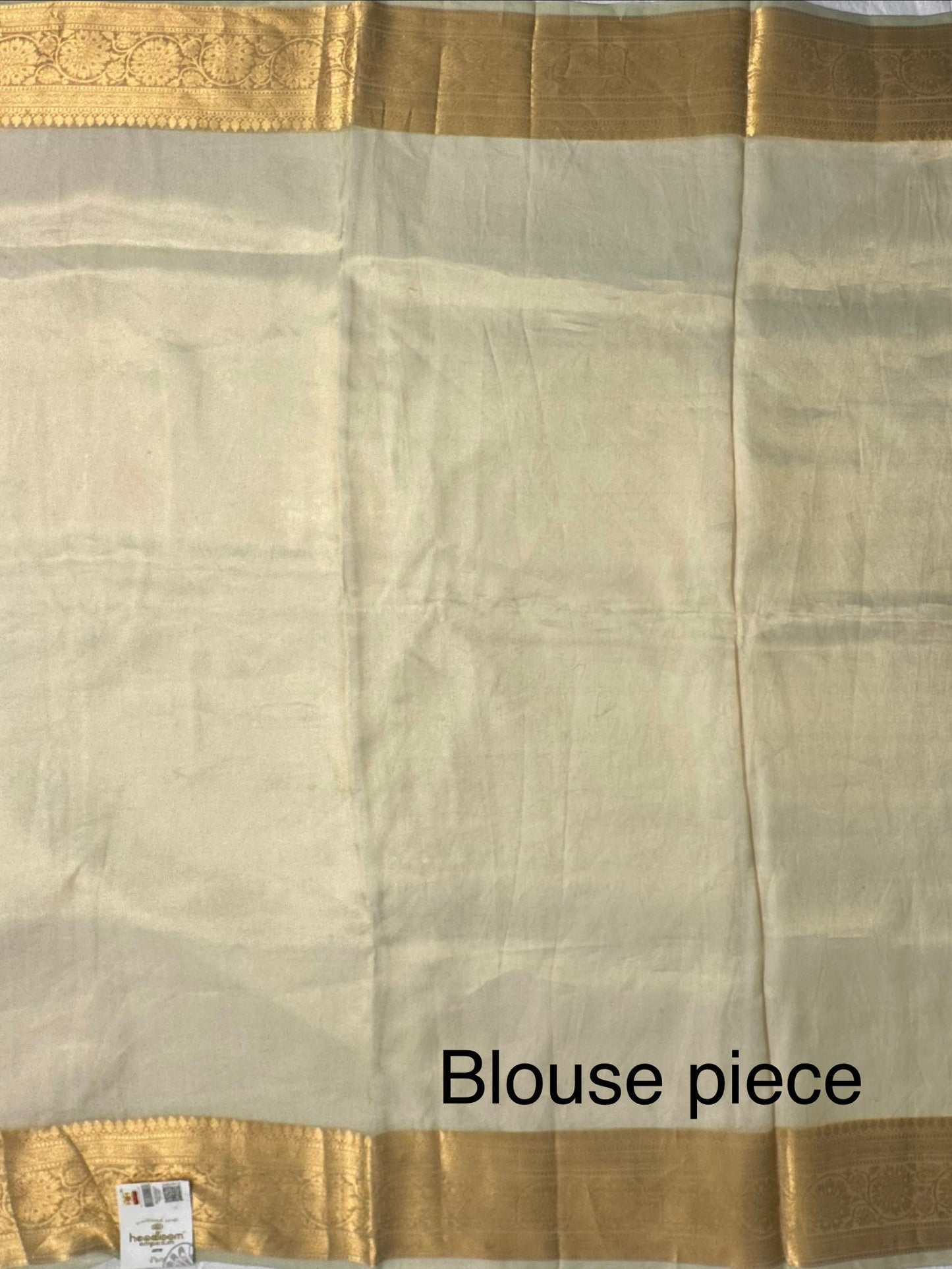 Multi Colour Striped Banarasi Pure Tissue Saree