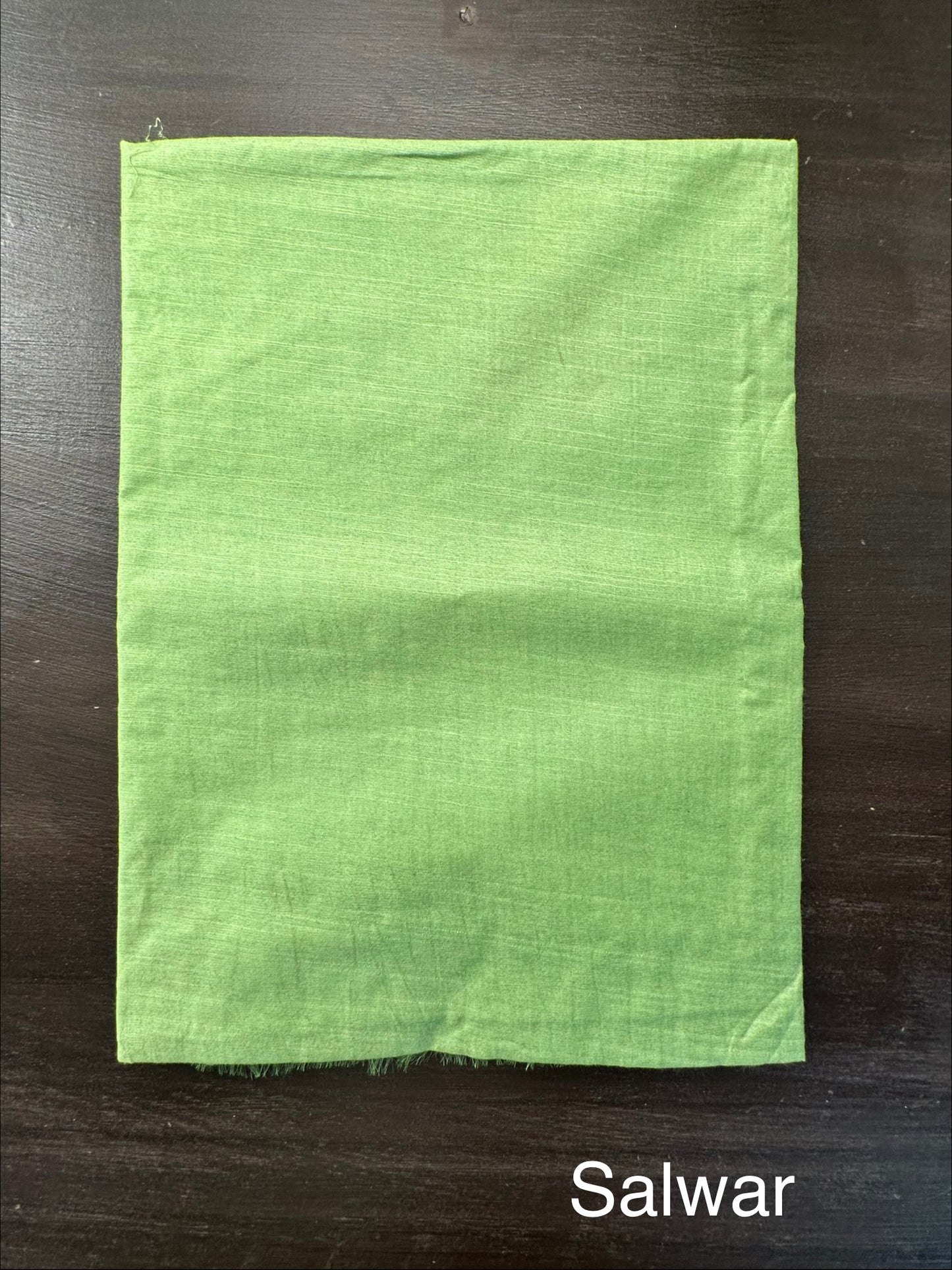 Green Salem Art Cotton 3-Piece Suit