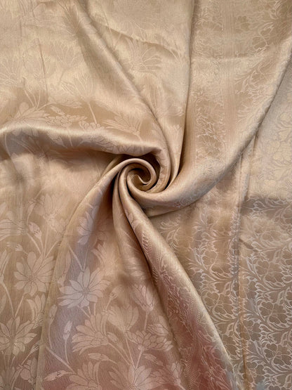 Cream Aditi Jamawar Artificial Silk Saree