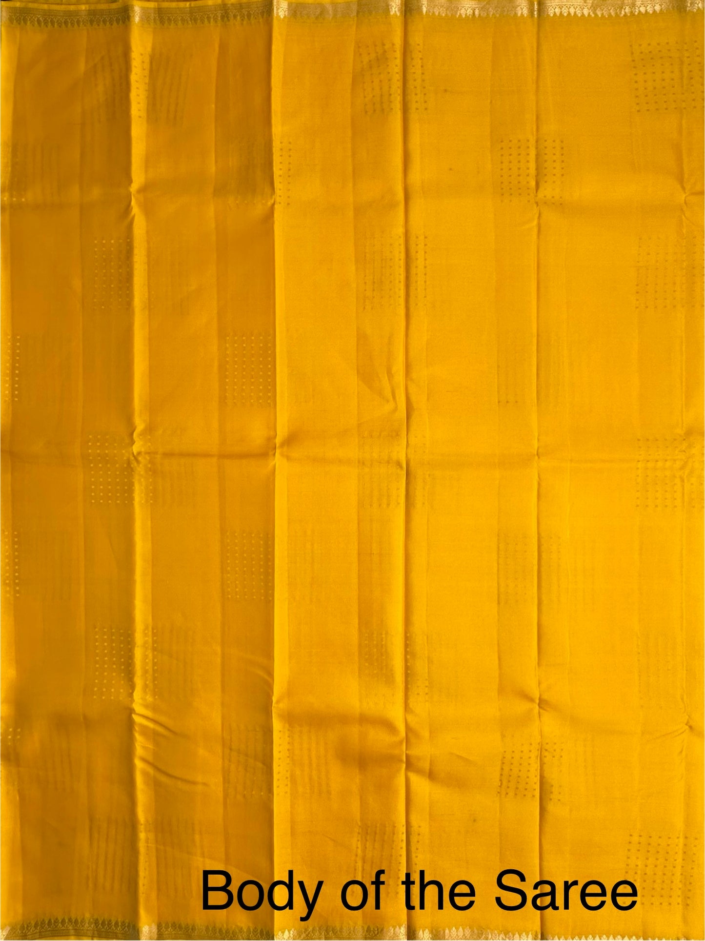 Yellow Handloom Pure Soft Silk Saree