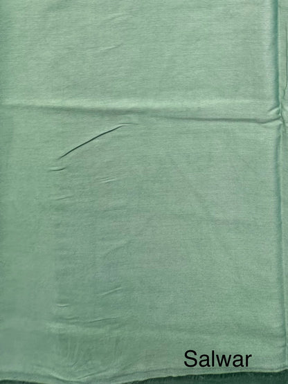 Sea Green Handloom Chanderi Suit