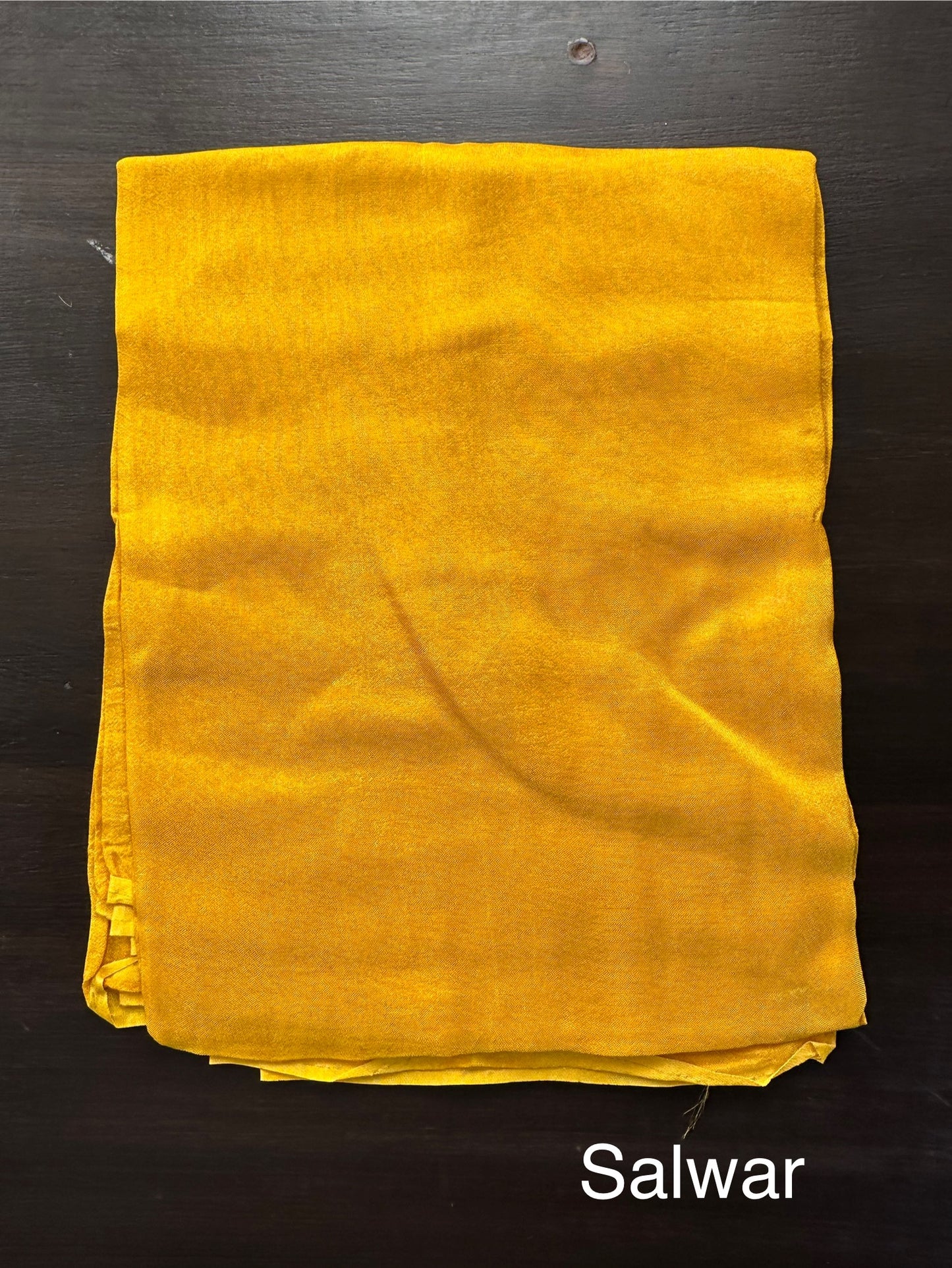 Yellow Crepe Unstitched 3-Piece Suit