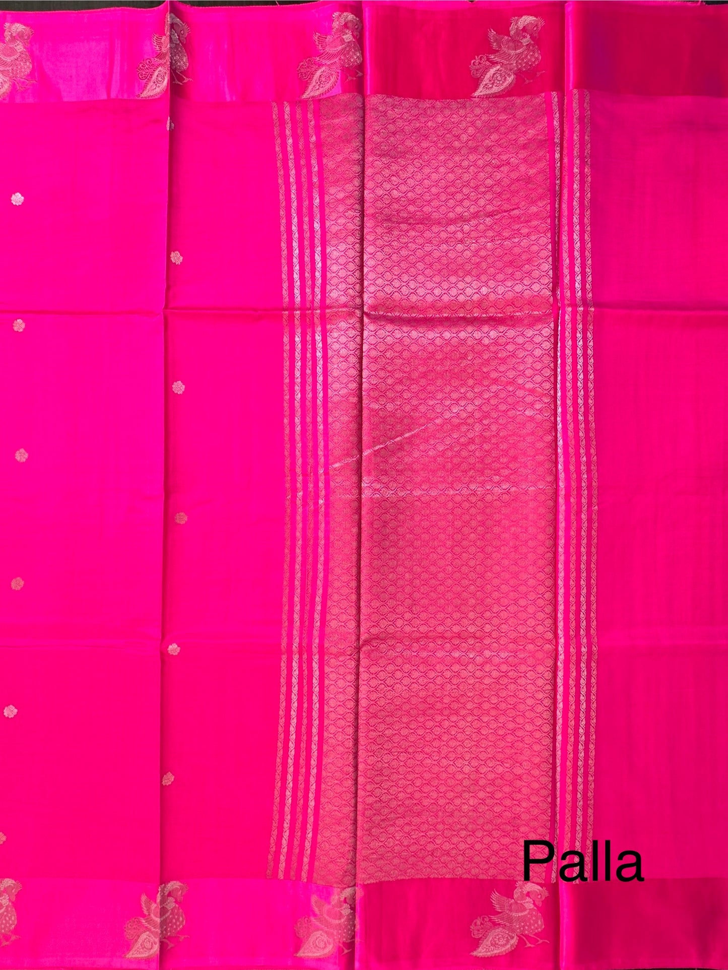 Rani Banarasi Satin Saree