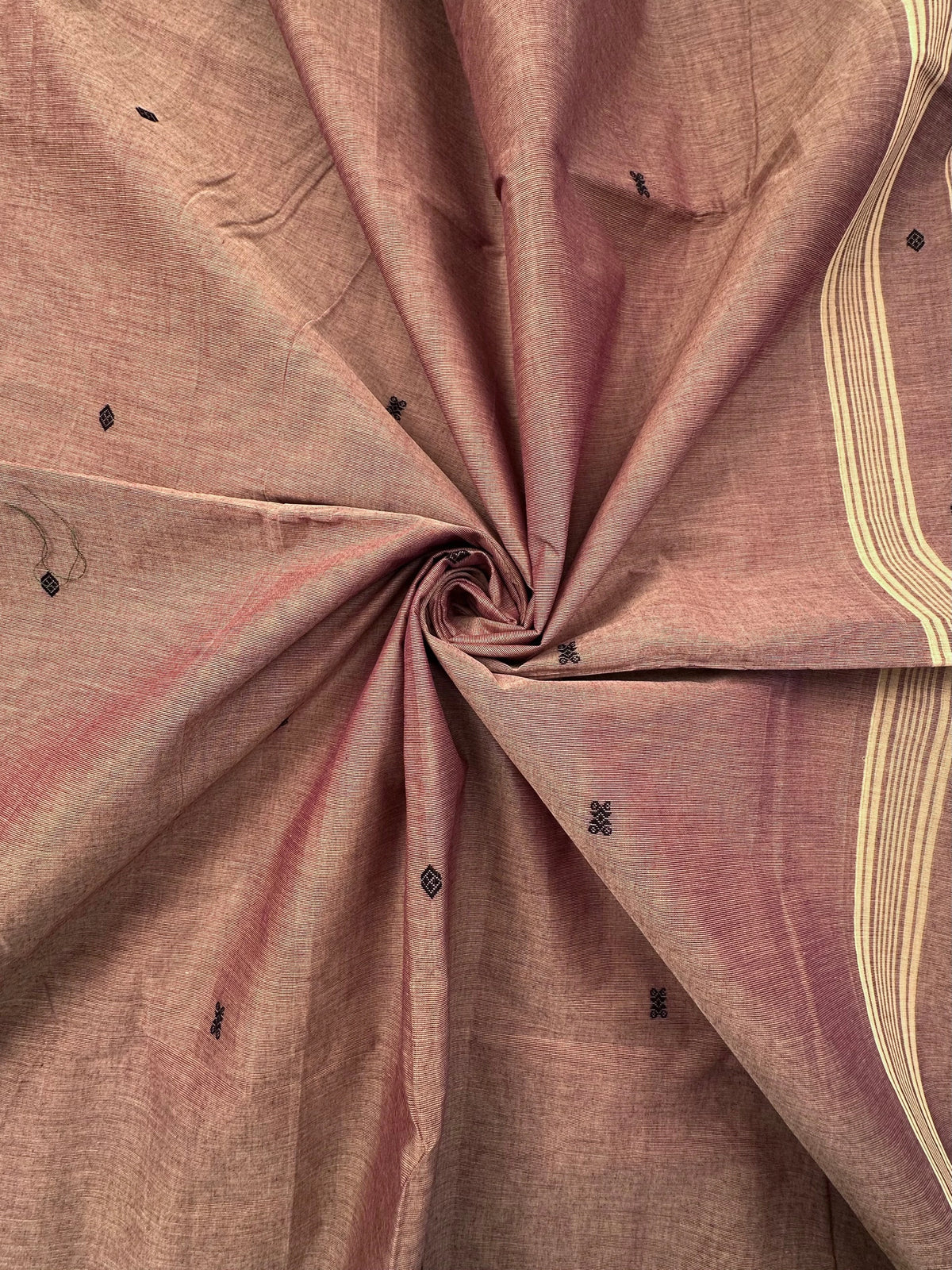 Brown Narayanpet Cotton Saree
