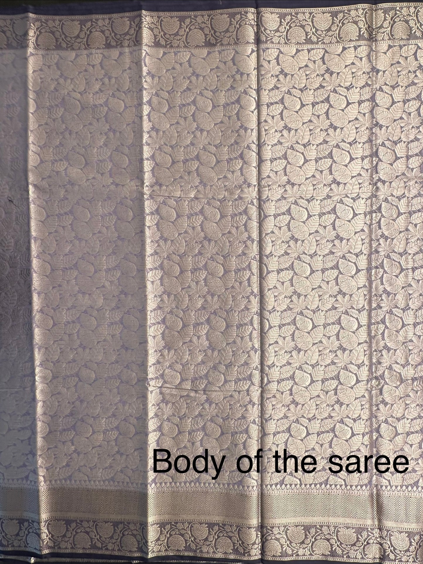 Mauve Vartika Tissue Saree