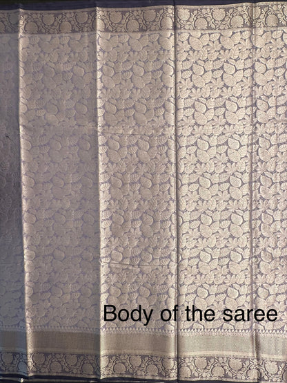 Mauve Vartika Tissue Saree