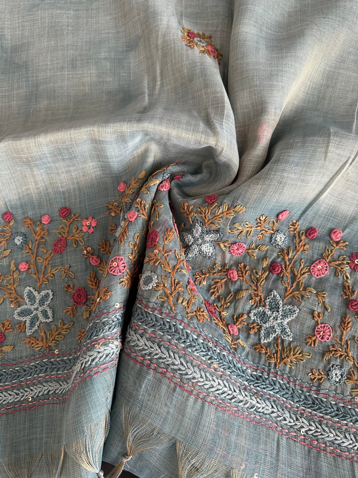 Blended Cotton Saree