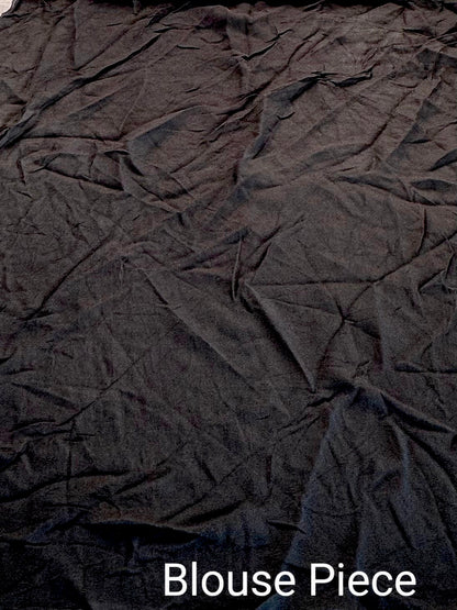 Bandhej Work Chinon Saree