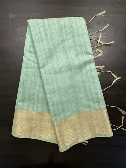 Green Ananya Tissue Saree