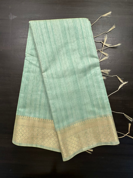 Green Ananya Tissue Saree