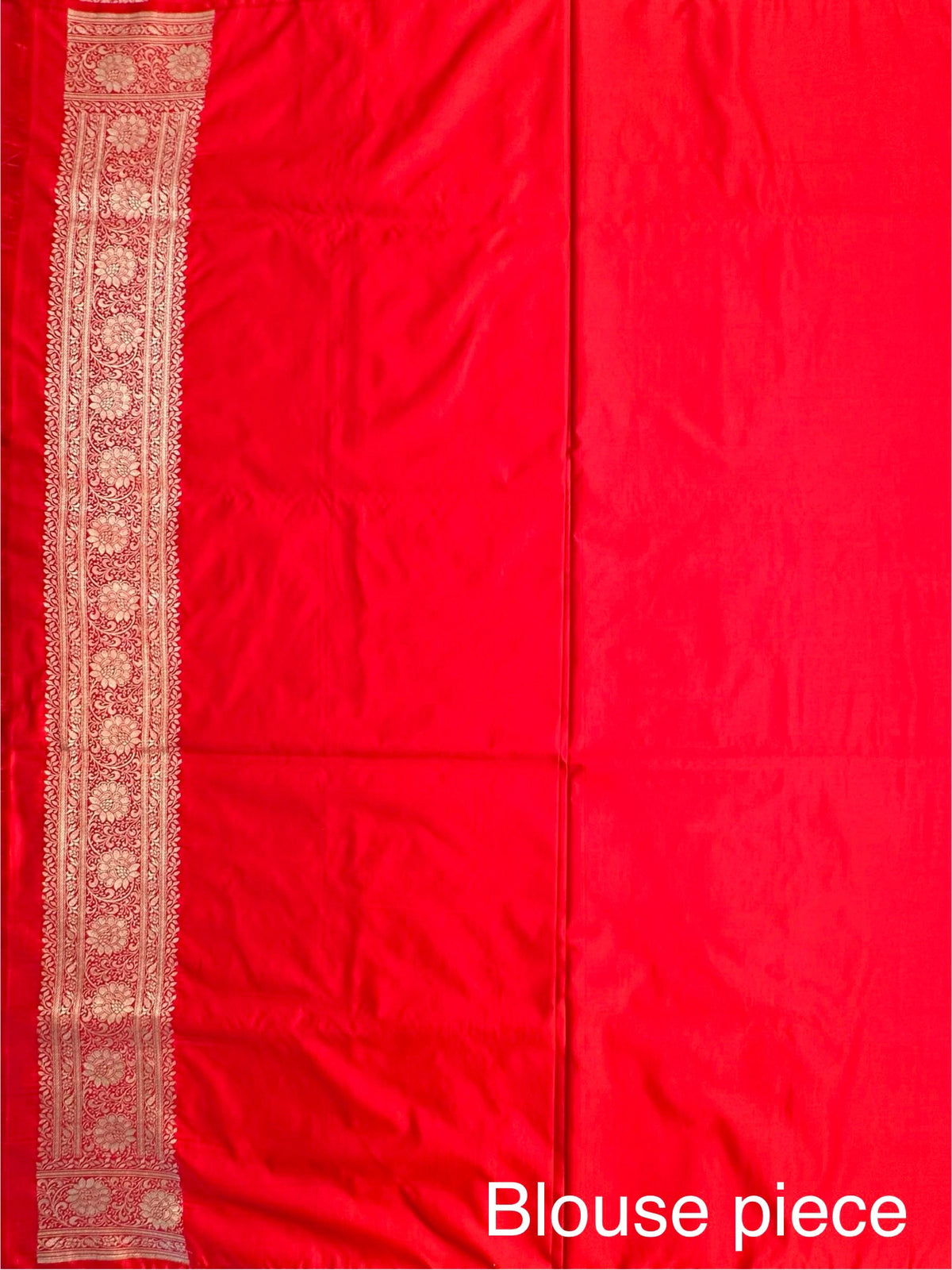 Red Banarasi Jaal Artificial Silk Saree