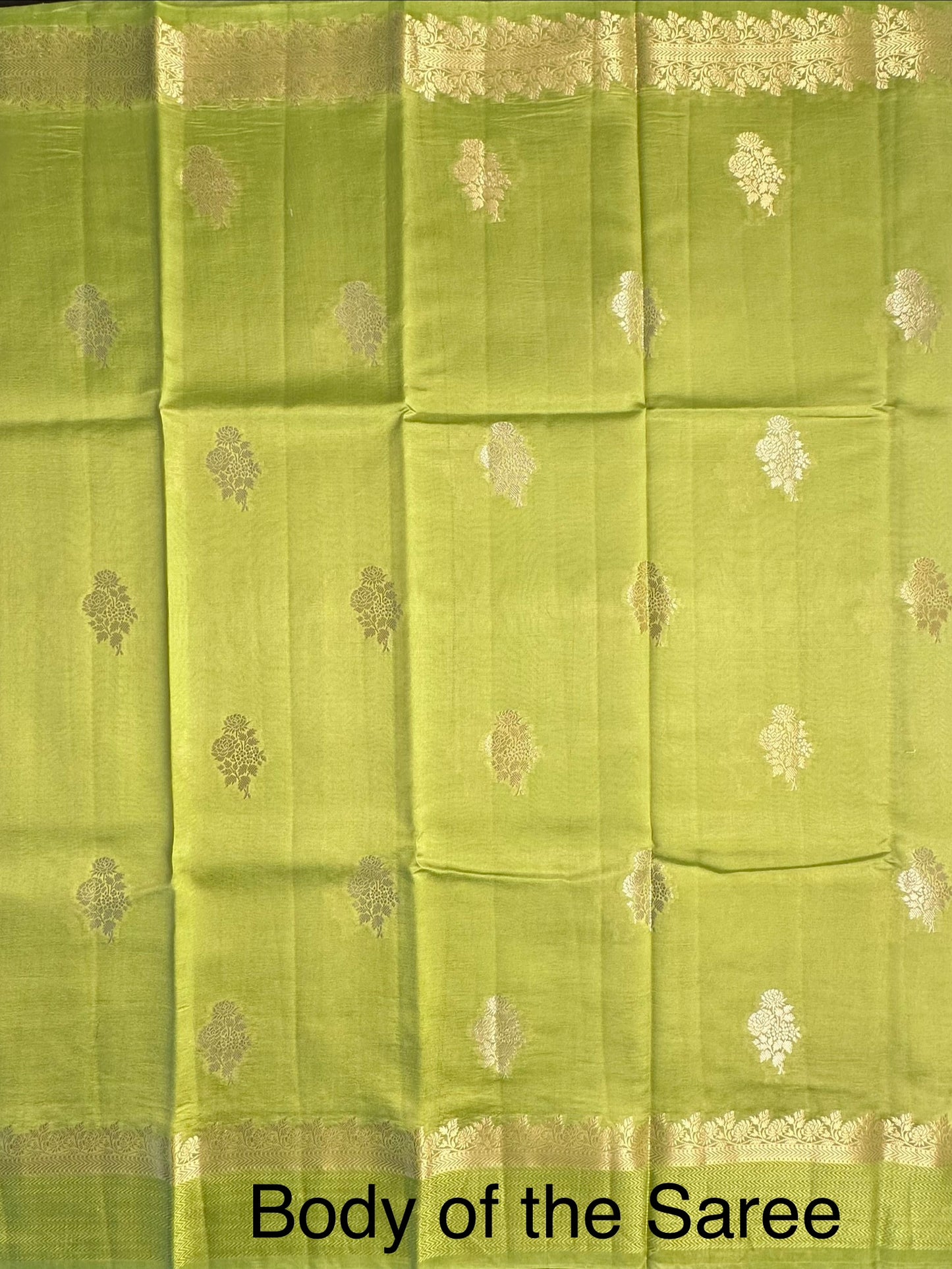 Pista Green Vishakha Pure Silk Saree