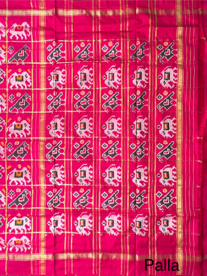 Rani Patola Pure Silk Saree