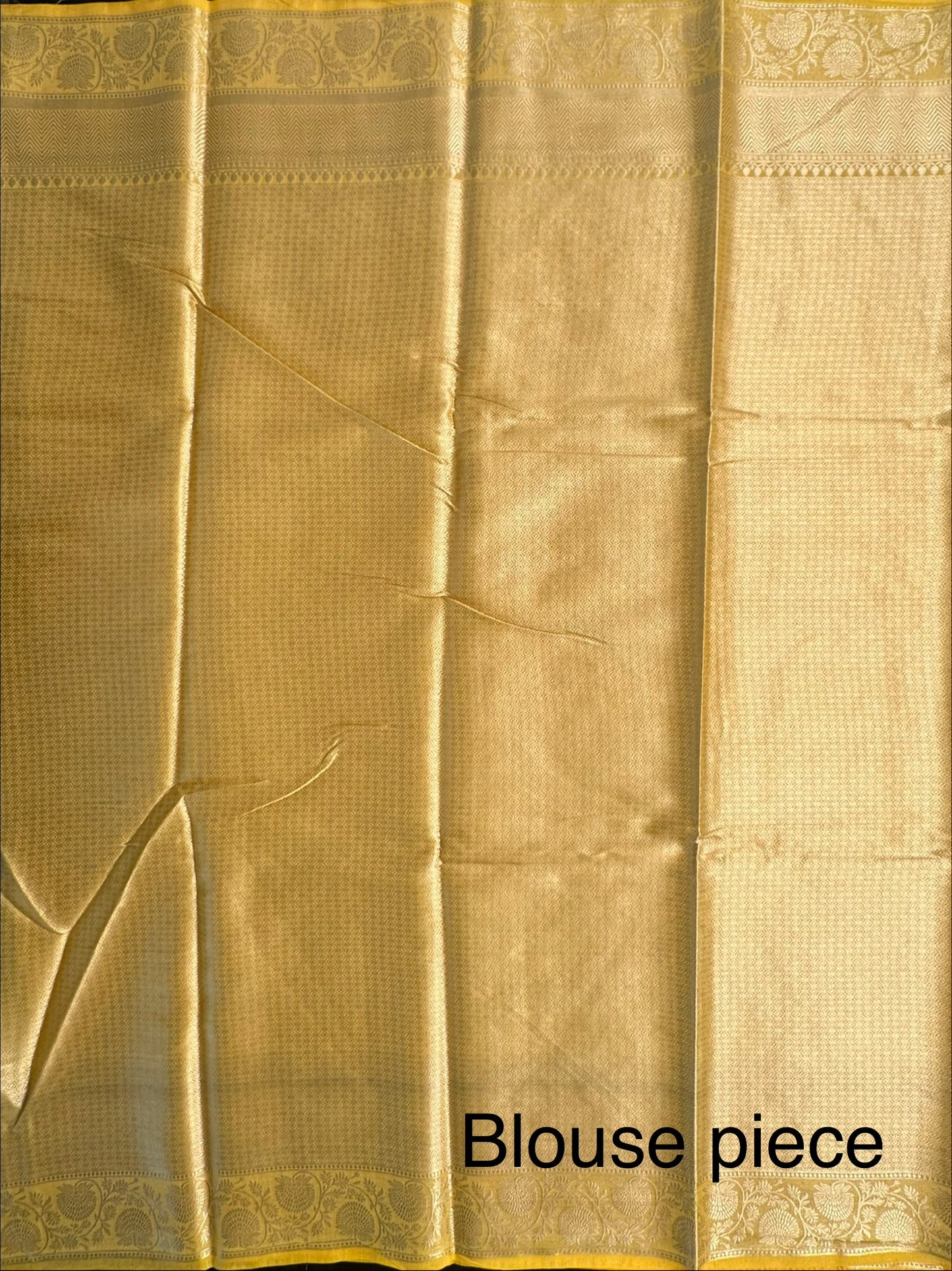 Golden Vartika Tissue Saree