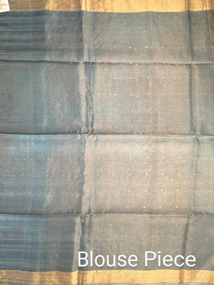 Emboss Tissue Silk Saree