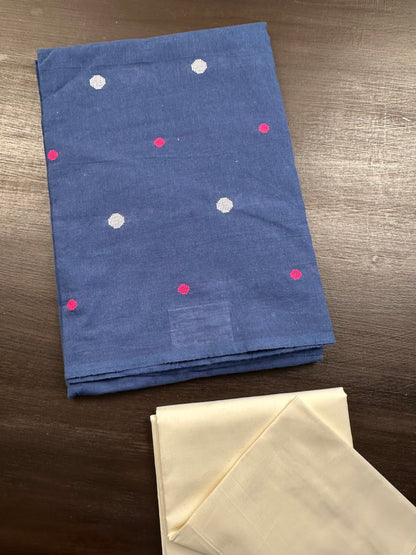 Blue South Cotton Suit