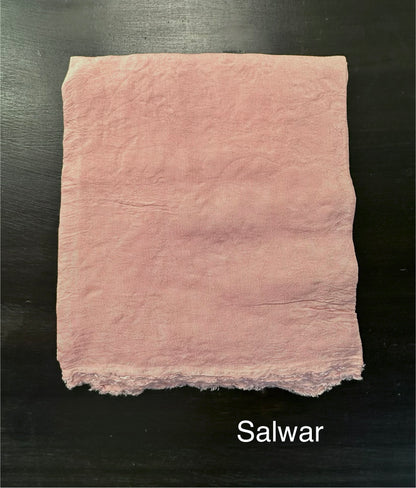 Pink Art Organza 3-Piece Suit