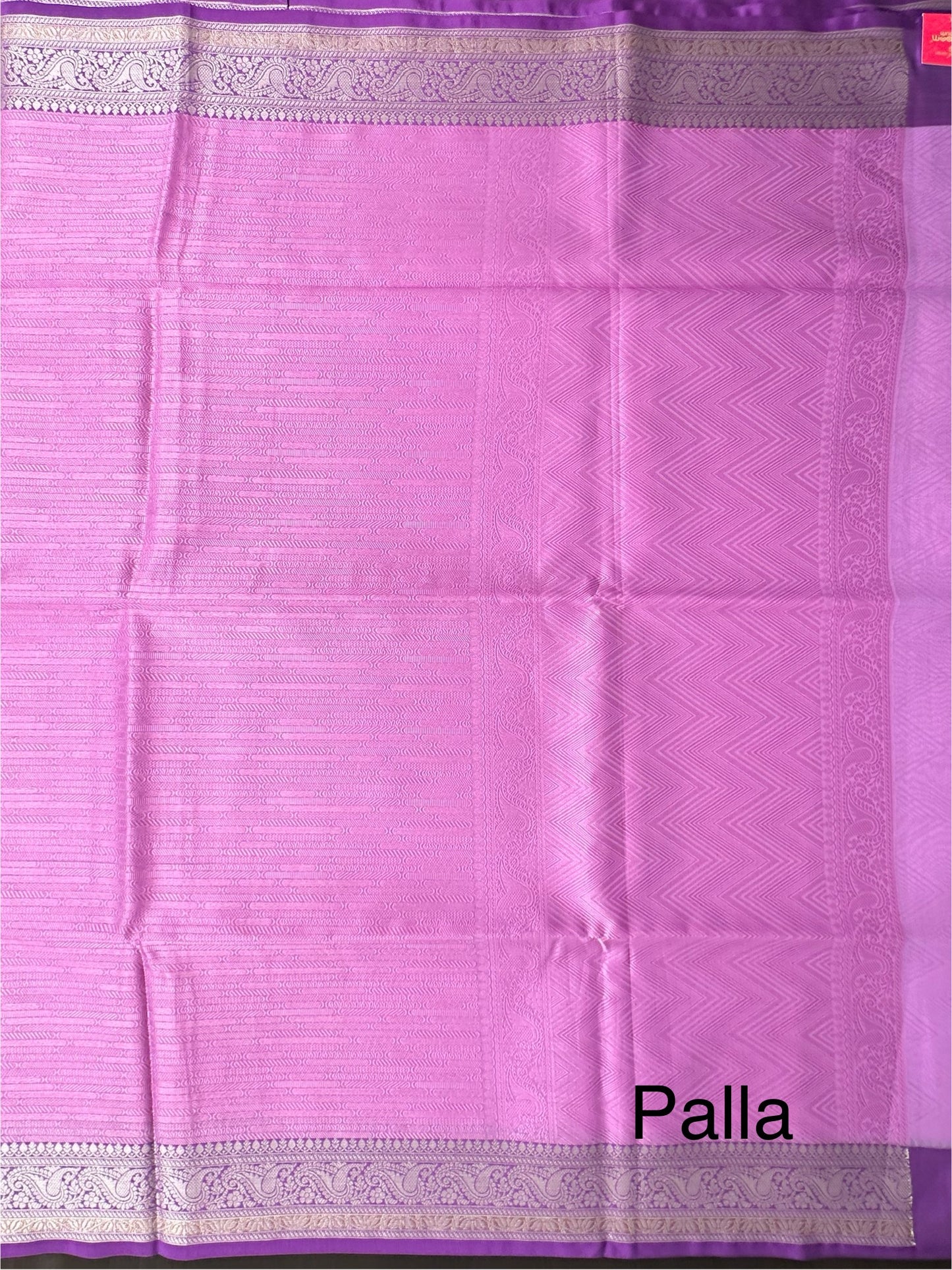 Lavender Fancy Tissue Saree