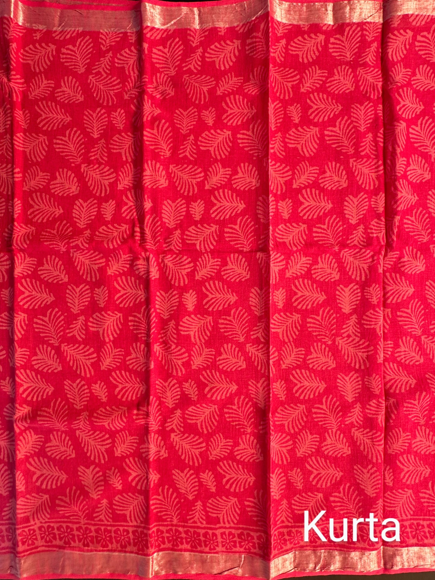 Linen Printed Suit
