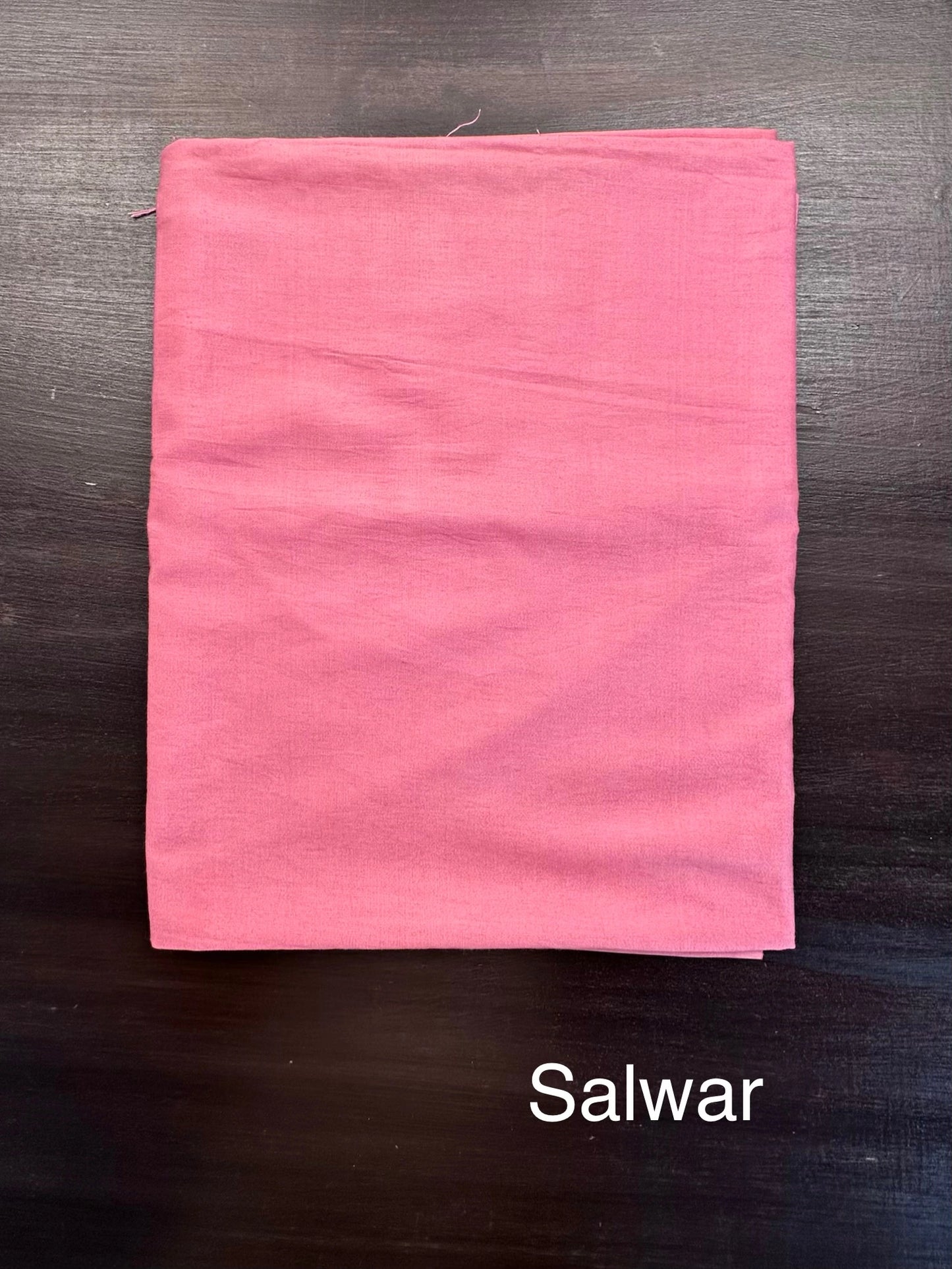 Pink Chanderi 3-Piece Unstitched Suit With Madhubani Dupatta