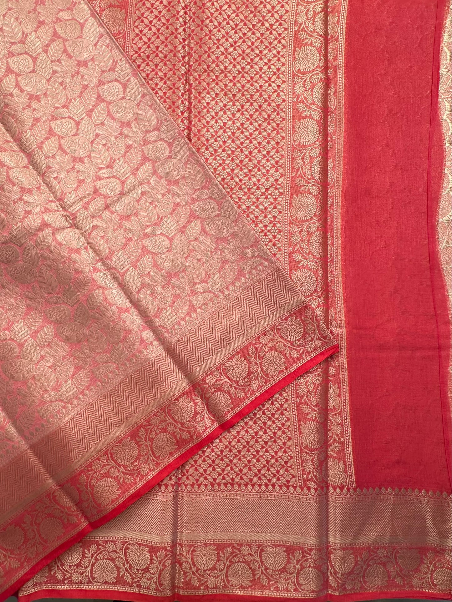 Pink Vartika Tissue Saree