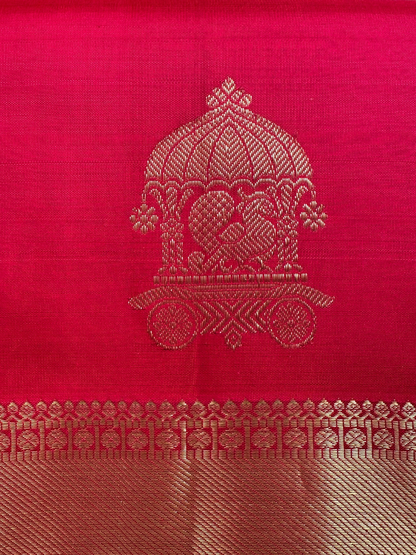 Rani Handloom Kanjivaram Pure Silk Saree
