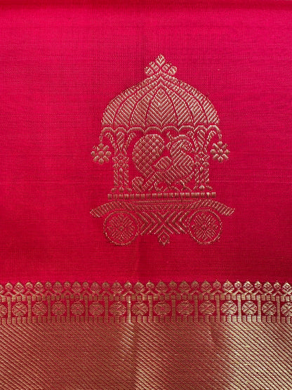 Rani Handloom Kanjivaram Pure Silk Saree