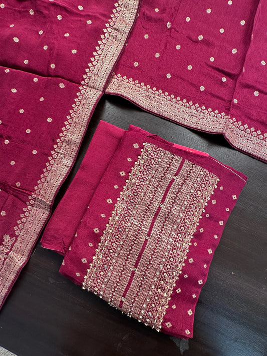 Crepe Unstitched 3-Piece Suit
